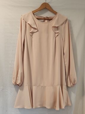 Entro Romantic Ruffled Mini Dress Size L